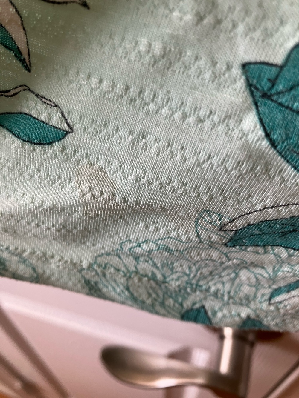 torrid Mint Floral Ruffle-strap Tank Top - Picture 3 of 3